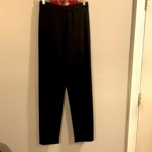 Kate Hill pure wool knit black pants